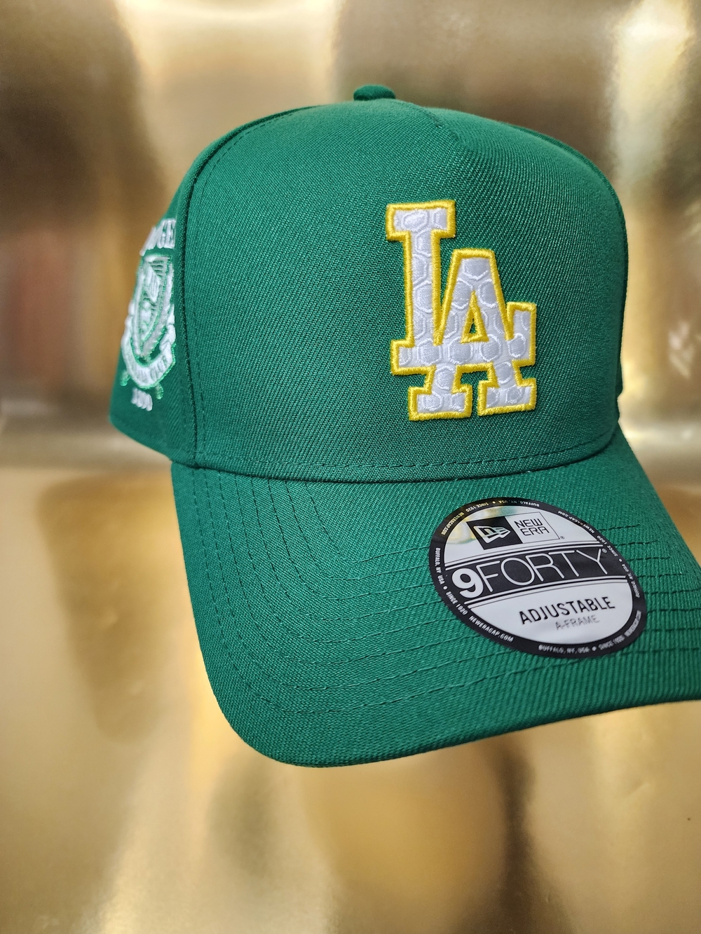 Los Angeles Dodgers New Era MLB Augusta Bloom Edition A-Frame Snapback Hat